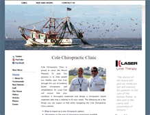Tablet Screenshot of chiropracticcharleston.com